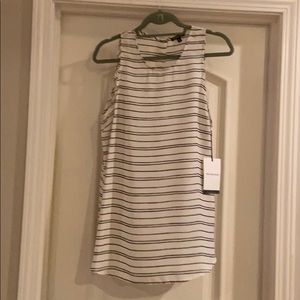 NEW! NEVER WORN! Who What Wear Strip Top Size XL